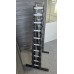 Гантельний ряд RN-Sport Black 1-10 кг зі стійкою, код: RNmar-110
