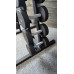 Гантельний ряд RN-Sport Black 1-10 кг зі стійкою, код: RNmar-110