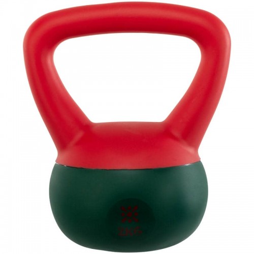 Гиря м"яка Bloom Soft Kettlebell 2кг, червоний-зелений, код: LB7012-2_R Гиря м"яка Bloom Soft Kettlebell 2кг, червоний-зелений, код: LB7012-2_R