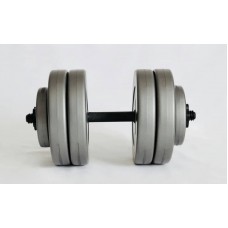 Гантелі WCG Grey 1x23кг, код: 01023-IF Гантелі WCG Grey 1x23кг, код: 01023-IF