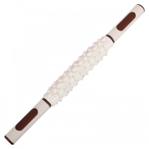 Масажер-палка роликовий антицелюлітний Bloom Massager Bar 420 мм, білий, код: LB7023_W