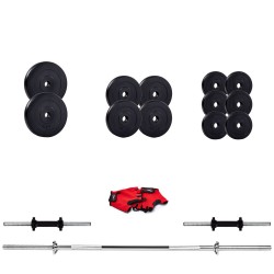 Набірна штанга і гантелі Fit-On 43кг, код: 2222-0043