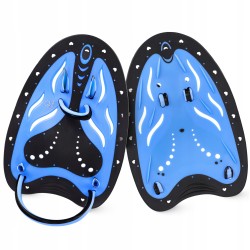 Лопатки для плавання в басейні Tsunami Swimming Paddles 2 шт, чорний-синій, код: P-5905973405355