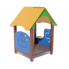 Будиночок Miros “Капітошка” 1590х1400х2070 мм, код: DIO215.4HDPE Будиночок Miros “Капітошка” 1590х1400х2070 мм, код: DIO215.4HDPE