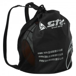 Сумка-рюкзак для м'яча Star 400х360 мм, чорний, код: BT411_BK