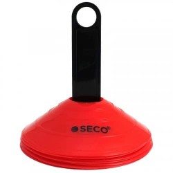 Набір тренувальних фішек Seco з підставкою (10 штук), код: 18130-200-SE Набір тренувальних фішек Seco з підставкою (10 штук), код: 18130-200-SE