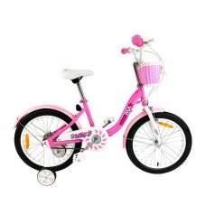 Велосипед дитячий RoyalBaby Chipmunk MM Girls 18", Official UA, рожевий, код: CM18-2-pink-ST