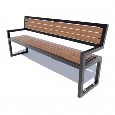 Лавка Miros "Фігура" 1800х460х80 мм, код: DIO937 Лавка Miros "Фігура" 1800х460х80 мм, код: DIO937