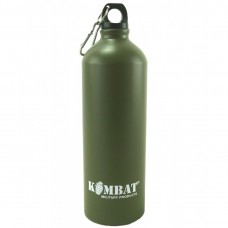 Фляга алюмінієва Kombat UK Aluminium Water Bottle 1л., оливковий, код: kb-awb1000-olgr