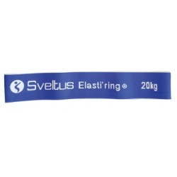Гумка для фітнесу тканинна Sveltus Elasti"ring синя, 20кг, код: SLTS-0028