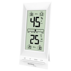 Термогігрометр Technoline WS9129 White, код: DAS302451 Термогігрометр Technoline WS9129 White, код: DAS302451