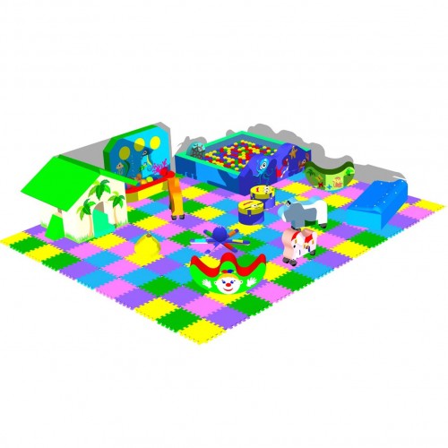М"яка дитяча ігрова зона Tia-Sport від 40-50 кв.м, код: sm-0407 М"яка дитяча ігрова зона Tia-Sport від 40-50 кв.м, код: sm-0407
