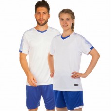 Футбольна форма PlayGame Lingo 2XL, ріст 175-180, білий-синій, код: LD-5023_2XLWBL