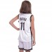 Форма баскетбольна дитяча PlayGame NBA Brooklyn M (8-10 років) 130-140см, білий-чорний, код: 3578_MWBK-S52