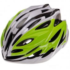Велошлем кросс-кантри Zelart салатовый-серый, код: MV51_LGGR-S52
