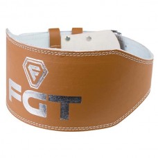 Пояс атлетичний FGT широкий, розмір L, коричневий, код: F16025L-WS