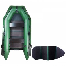 Надувний човен Ладьязі слань-книжкою і подвижним сидінням 2700 мм, код: ЛТ-270МВЕ
