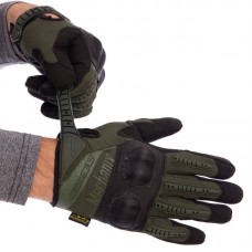 Рукавички тактичні Tactical Force Mechanix M з закритими пальцами, оливковий, код: BC-4923_MOL