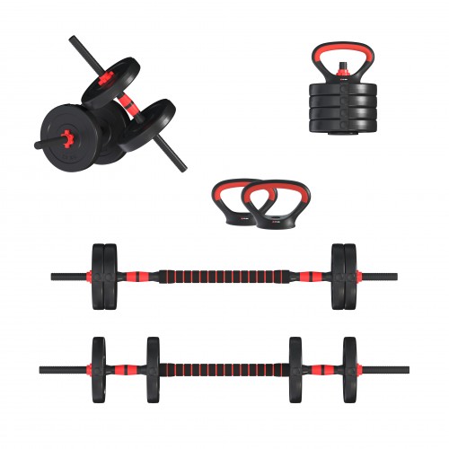 Гантелі з функцією штанги 6в1 Fit-On 13кг, код: 2030-0013