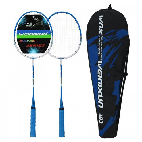 Набір для бадмінтону в чохлі Weinixun Power, синій, код: MT-303_BL Набір для бадмінтону в чохлі Weinixun Power, синій, код: MT-303_BL