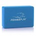 Блок для йоги PowerPlay Yoga Brick EVA синій, 2шт, код: PP_4006_Blue_2in