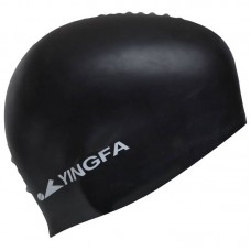Шапочка для плавання дитяча Yingfa, чорний, код: K0061_BK