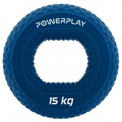 Еспандер кистьовий силіконовий PowerPlay Hand Grip Light 15 кг, синій, код: PP_4333_Blue_15kg