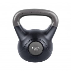 Гиря Insportline Kettlebell Dark 9 кг, чорний, код: 10758-IN