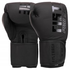 Боксерські рукавиці шкіряні Fistrage 10 унцій, чорний, код: VL-8433_10BK Боксерські рукавиці шкіряні Fistrage 10 унцій, чорний, код: VL-8433_10BK