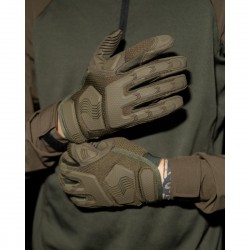 Рукавиці тактичні Bezet Protective XL, оливковий, код: 2024021502631