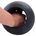 Гиря-дзвін чавунна пофарбована Ball Bell LiveUp 8кг, чорний, код: LP8047-18LB-S52