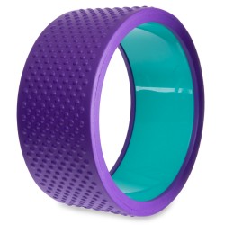 Колесо-кільце для йоги масажне FitGo Fit Wheel Yoga 330х140 мм, фіолетовий, код: FI-2436-S52