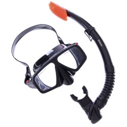 Набір для плавання маска з трубкою Zelart, код: M273-SN124-SIL