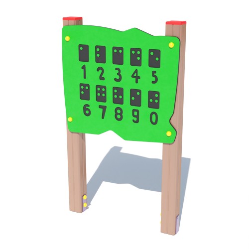 Ігрова панель Miros “Логічні завдання” 820х120х1390 мм, код: DIO263HDPE Ігрова панель Miros “Логічні завдання” 820х120х1390 мм, код: DIO263HDPE