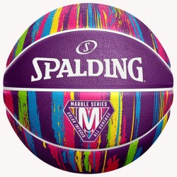 М"яч баскетбольний Spalding Marble Ball №7, фіолетовий, код: 689344406541