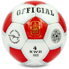 М"яч футбольний PlayGame Official №4 червоний, код: FB-0170_R