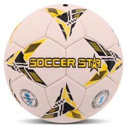 М"яч гандбольний Soccer Star №1, білий-жовтий, код: HB-4542-1-S52