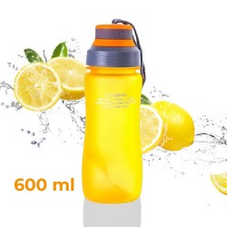 Пляшка для води Casno 600 мл, помаранчева, код: KXN-1116_Orange
