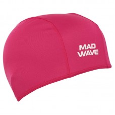 Шапочка для плавання текстильна для дорослих MadWave Poly II, рожевий, код: M052103_P Шапочка для плавання текстильна для дорослих MadWave Poly II, рожевий, код: M052103_P