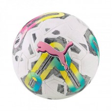 М"яч футбольний Puma Orbita 1 TB (FIFA Quality Pro) №5, білий-рожевий, код: 4065449744386
