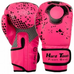Боксерські рукавиці дитячі Hard Touch 6 унції, рожевий, код: BO-8468_6P
