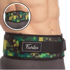 Пояс атлетичний Fairtex XL чорний-зелений, код: 167772_XL