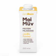 Протеїновий молочний коктейль GymBeam MoiMüv 250 мл, ваниль, код: 8588007709574