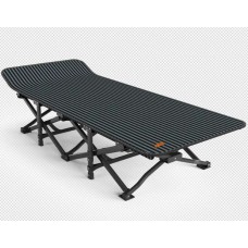 Розкладне ліжко шезлонг WCG 1900х700х350 мм, чорний, код: CC-S01-IF