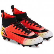 Бутси футбольні дитячі з носком Lijin розмір 36, червоний, код: 108-35-39-2_36 Бутси футбольні дитячі з носком Lijin розмір 36, червоний, код: 108-35-39-2_36