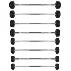 Штанга з гумовим покриттям HMS GSG25 25 кг, код: 17-58-007-IN