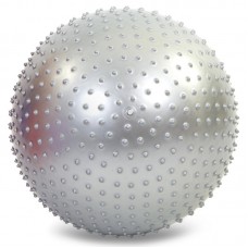 М"яч для фітнесу FitGo 750 мм сірий, код: FI-1988-75_GR