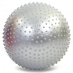 М"яч для фітнесу FitGo 750 мм сірий, код: FI-1988-75_GR
