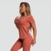 Футболка жіноча GymBeam Clothing Limitless XXL, кориця, код: 8586024626560