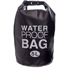 Водонепроникний гермомішок SP-Sport Waterproof Bag 5л чорний, код: TY-6878-5_BK-S52 Водонепроникний гермомішок SP-Sport Waterproof Bag 5л чорний, код: TY-6878-5_BK-S52